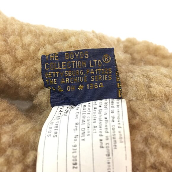 NOS w Tags Boyds Bears Bruce Plush Jointed Bear 1996 Stuffed Animal Retired - Picture 6 of 9